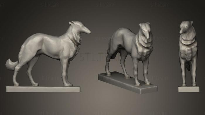 3D модель Скульптура собаки (STL)